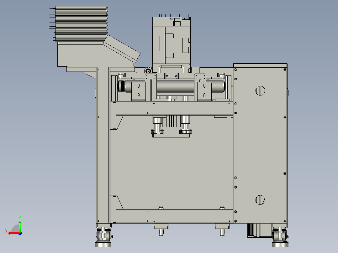 SAPMMZ01-09800回板升降机1模块后视图