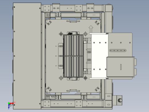 SAPMMZ01-09800回板升降机1模块俯视缩略图