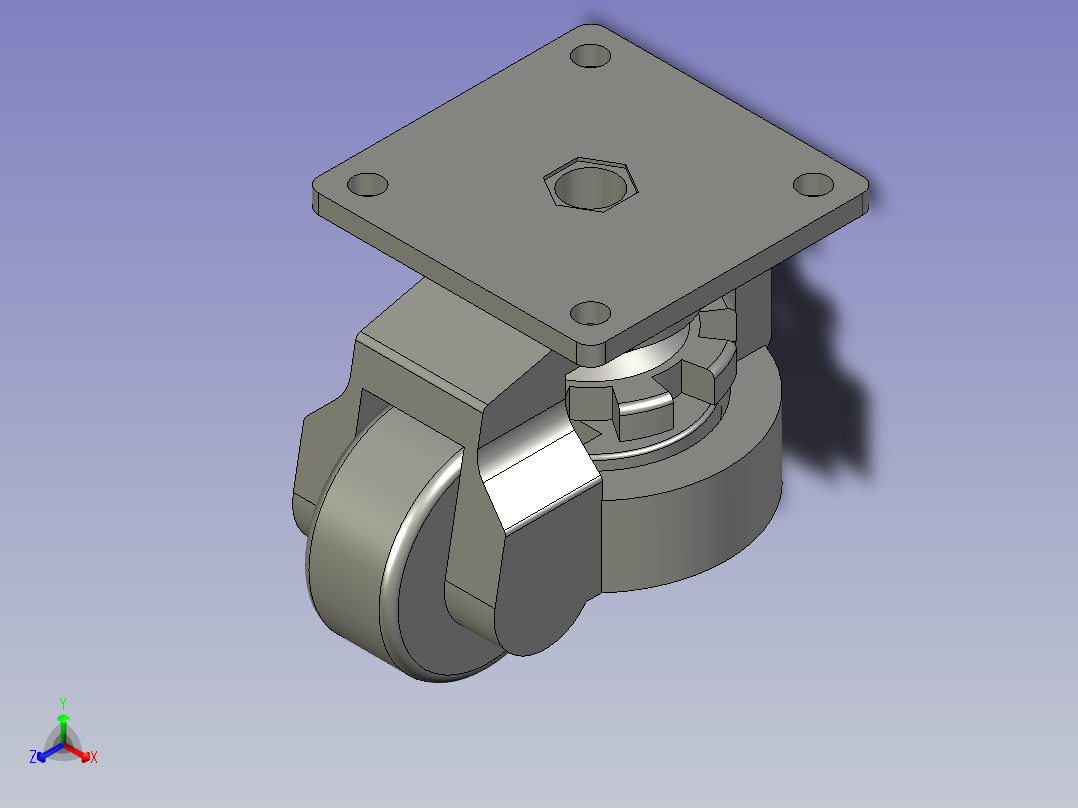 J-CXA06-80-NJ80福马轮正等轴测图