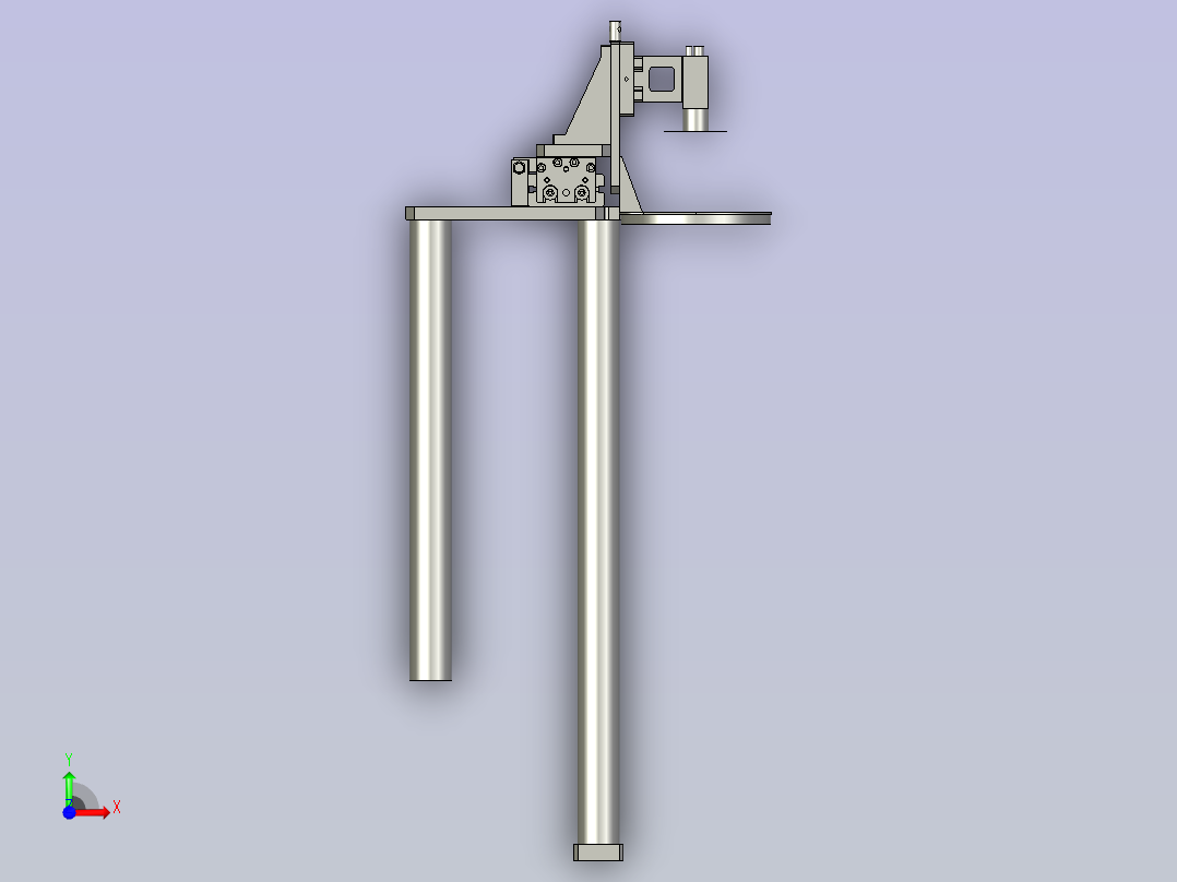 AB-0406-06-012A-A治具NUT有无检测模块前视图