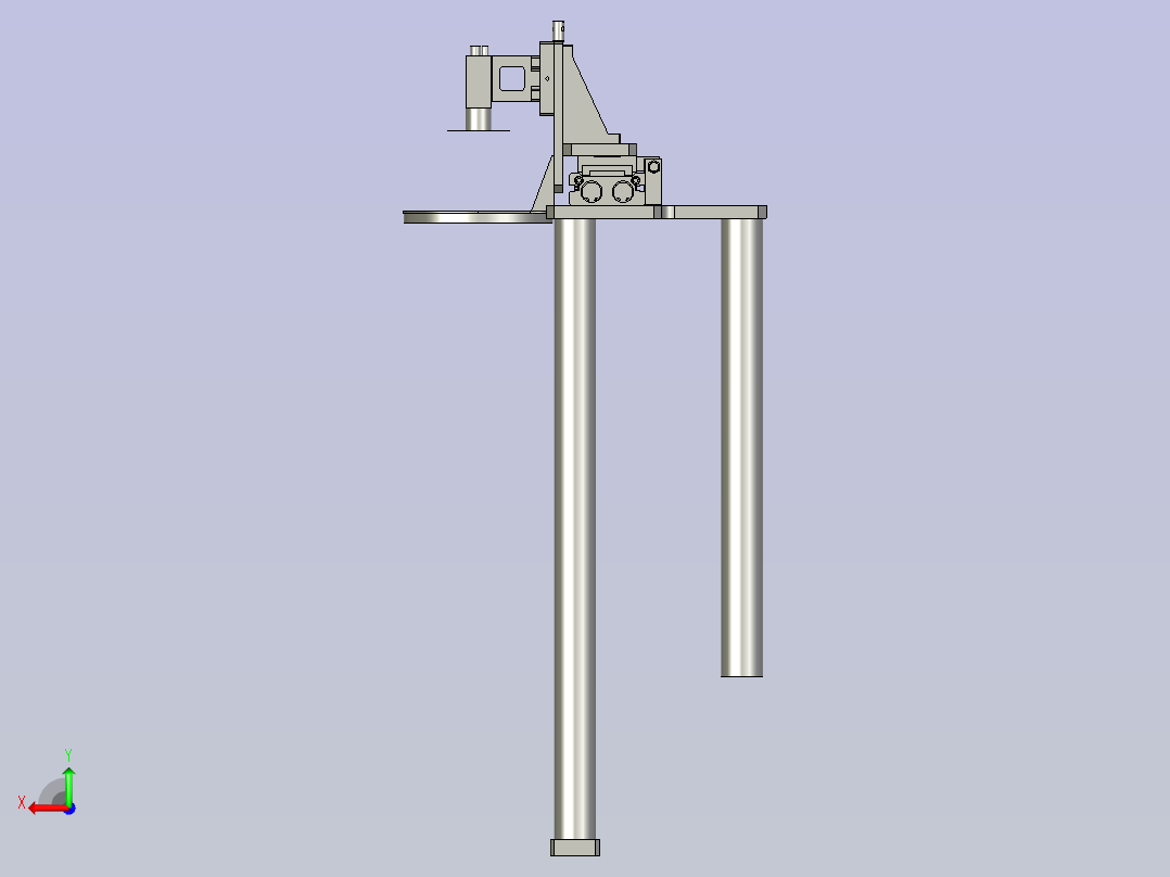 AB-0406-06-012A-A治具NUT有无检测模块后视图