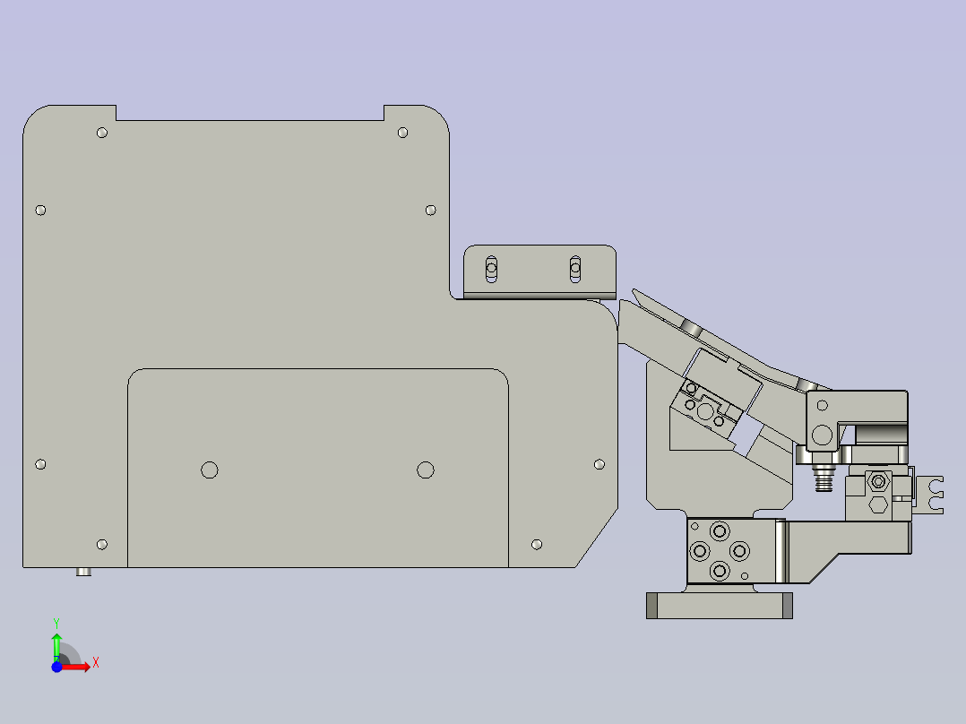 螺丝喂料器前视图