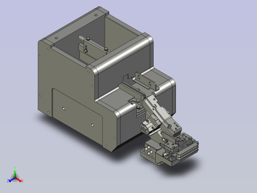 螺丝喂料器正等轴测缩略图