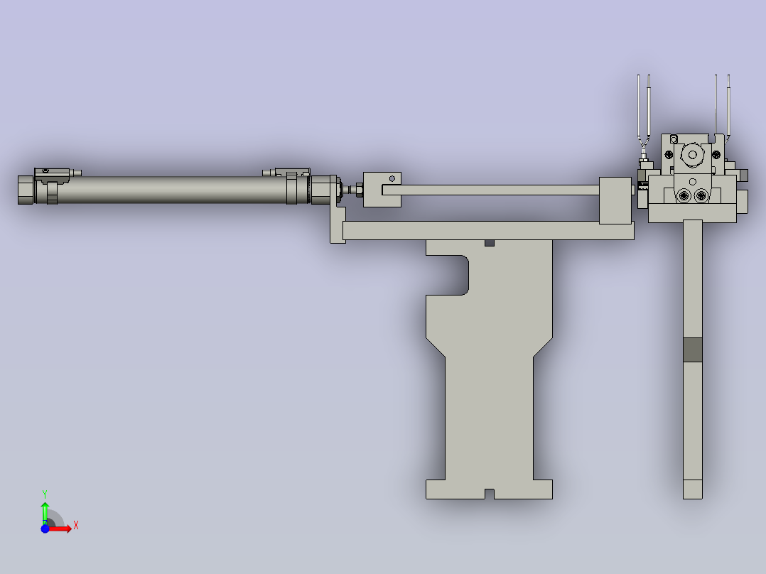 17268错位推料模组前视图