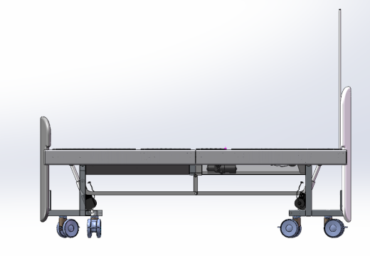 一体式折叠电动护理床缩略图