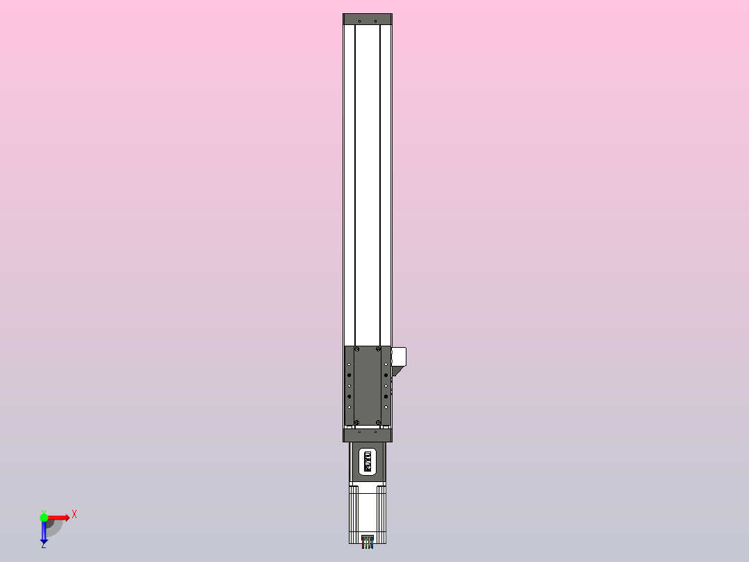 FSL80 直线模组[FSL80-E500-10C7-BC-B57]俯视图
