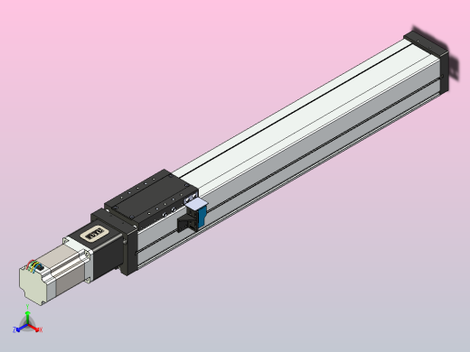 FSL80 直线模组[FSL80-E500-10C7-BC-B57]正等轴测缩略图