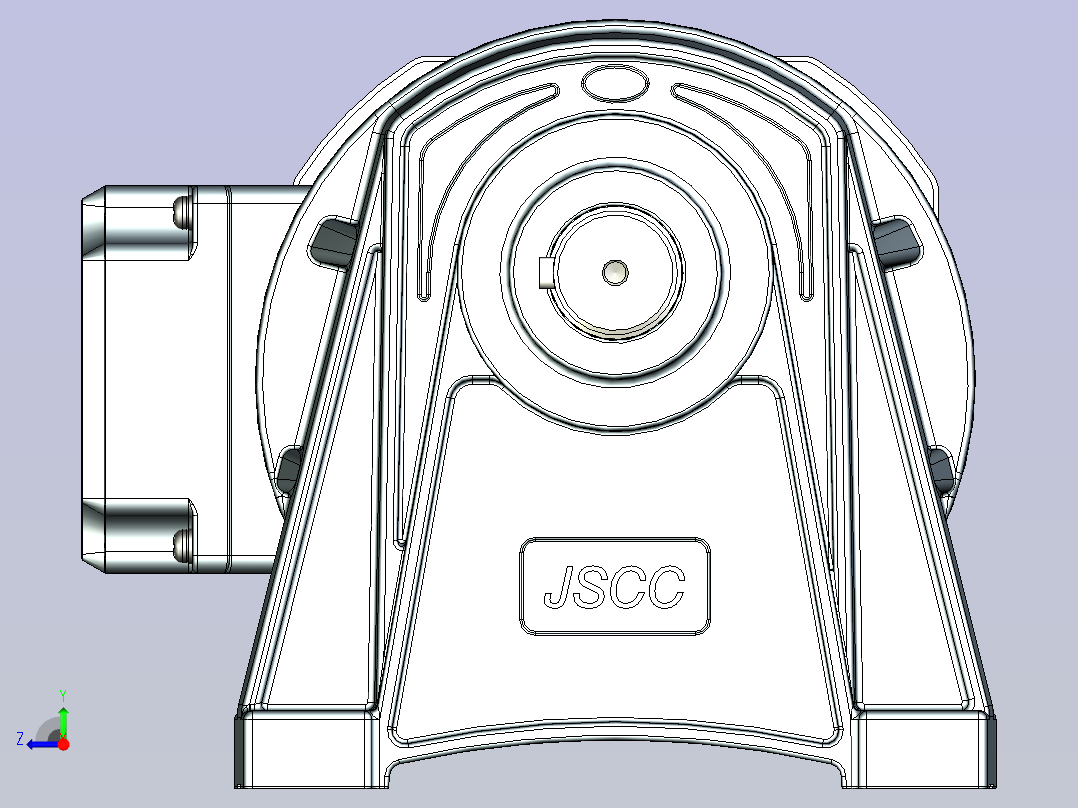 JSCC精研电机 s750h01-L右视图