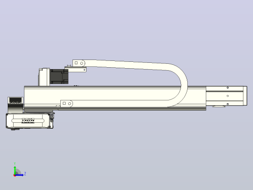 XYGT430-A3-A-1250-600-M-C-001负载2-24KG XY悬臂模组 XYGT430-A3 替换TOYO直线模组左视缩略图