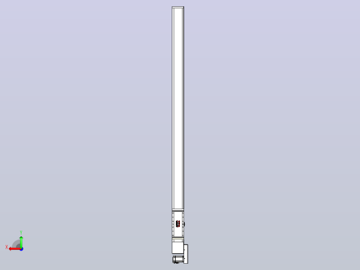 伺服电机集成皮带传动直线执行器TPA-OCB-140-256-L2250-MR-P75-N3后视缩略图