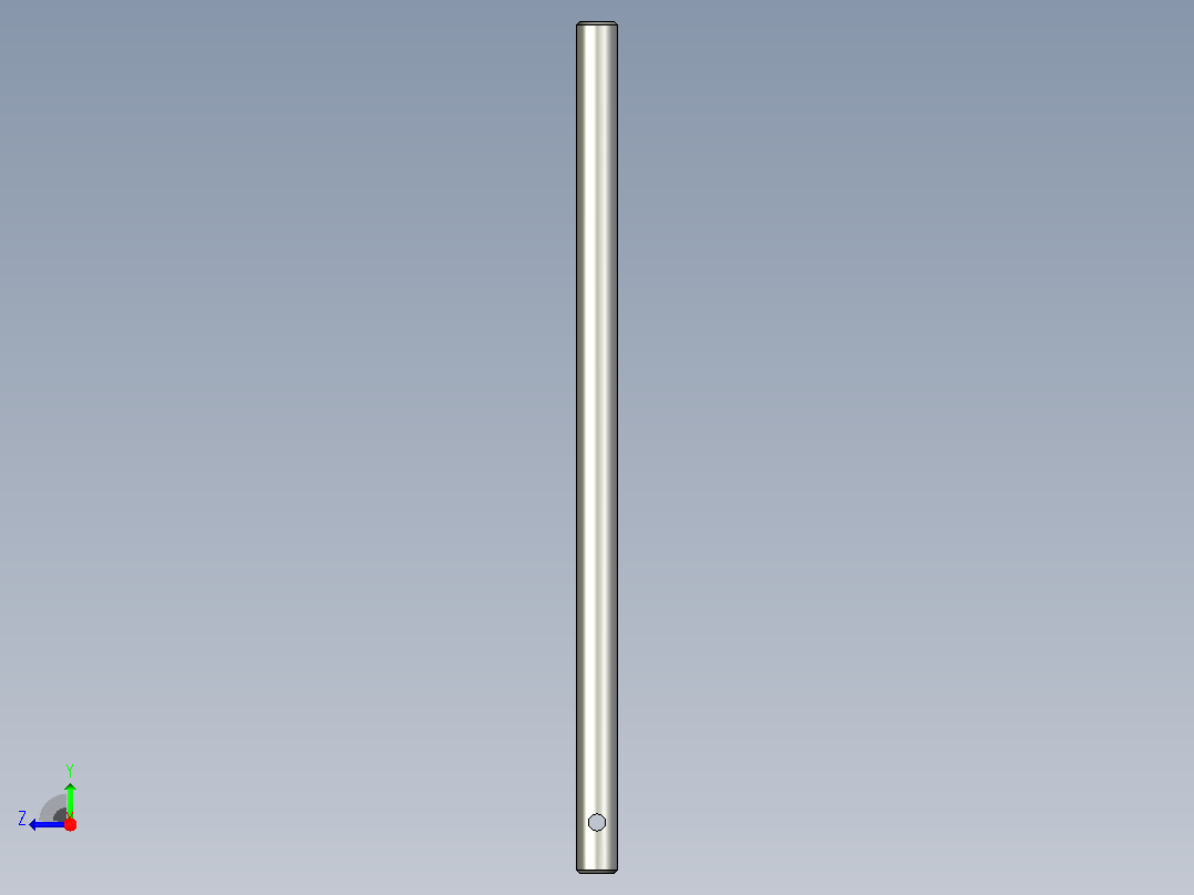 N-PIN-12-L250-C1调节圆棒右视图