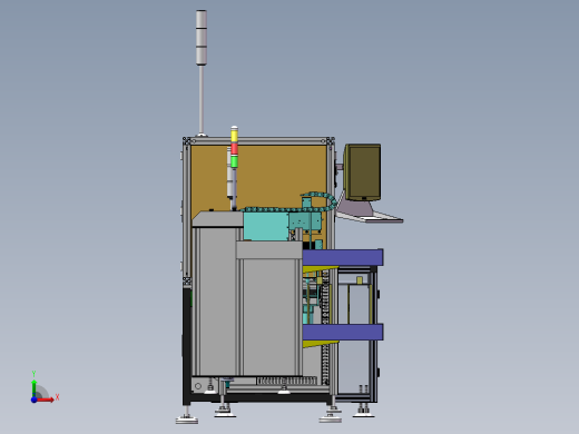 PCB点胶测试自动流水线前视缩略图