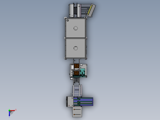 PCB点胶测试自动流水线俯视缩略图