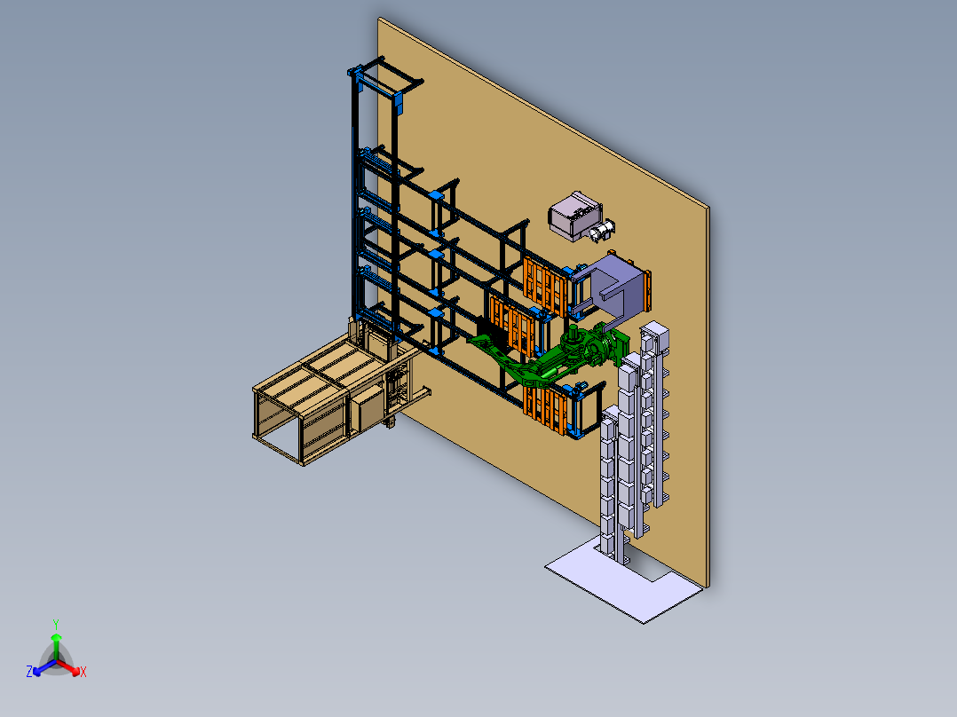 ABB码垛机器人流水线