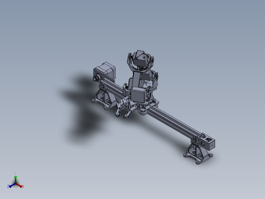 b04 ra robot-arm-5-dof SW STP正等轴测缩略图