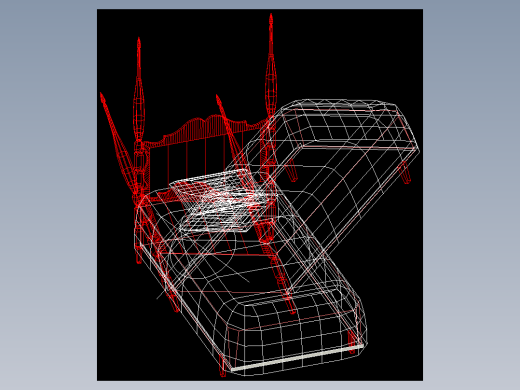 室内家具及植物三维模型二-CA064