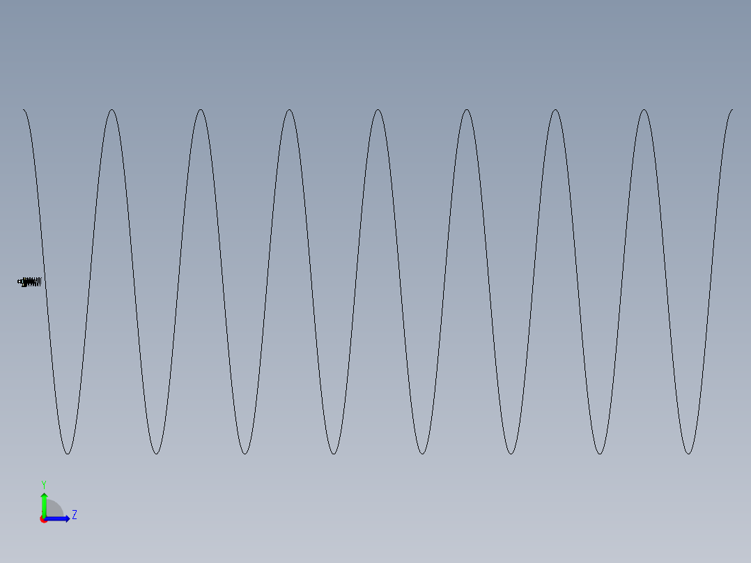 组装套杆组件3D模型左视图