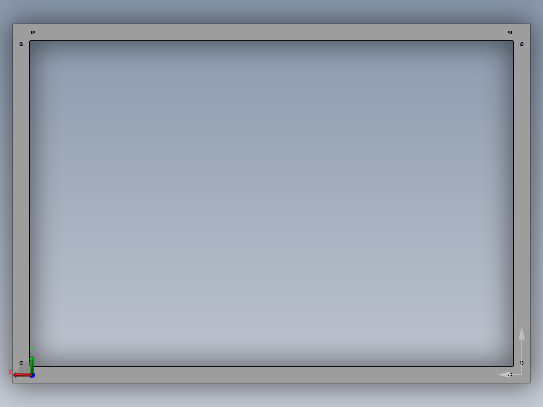 厨子骨架后视图