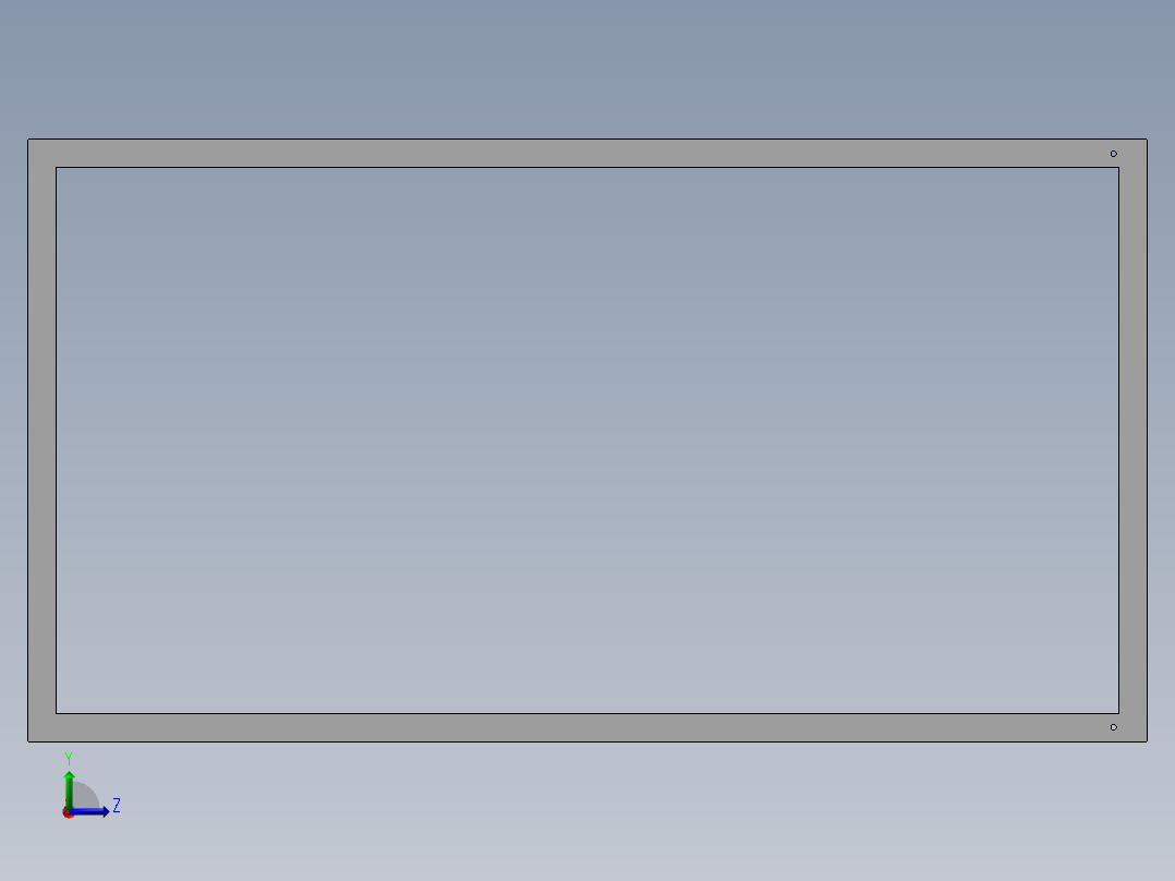 厨子骨架左视图