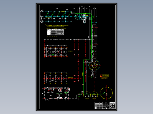 仓泵输灰平面布置图