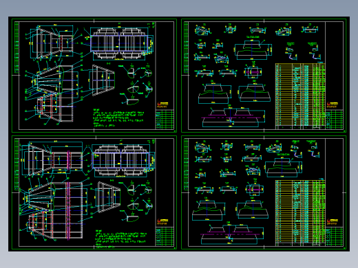 半干法中文氏管(含零部件图)