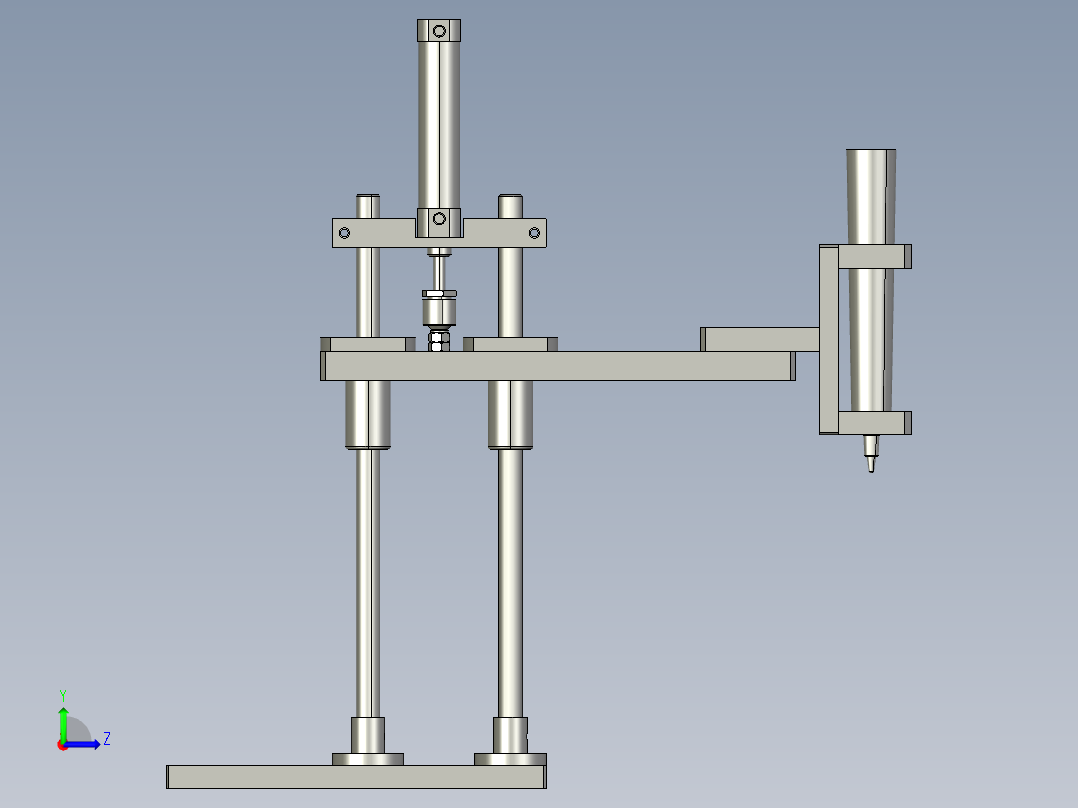 4050点红点结构左视图