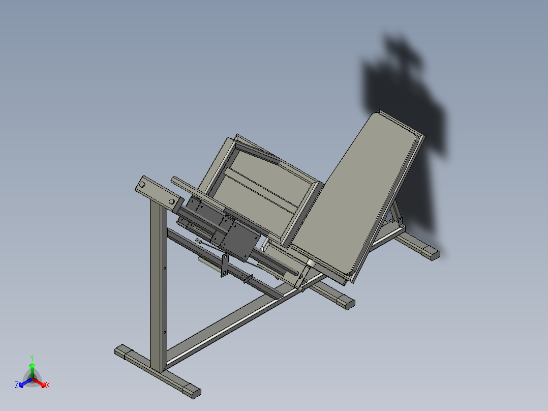 健身腿举压腿器STEP