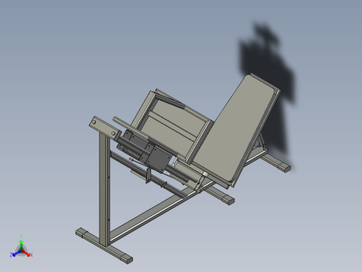 健身腿举压腿器STEP