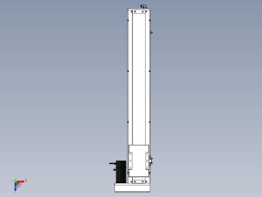 Toyo东佑达直线模组-ECH14-750-BR-200W+煞車俯视缩略图