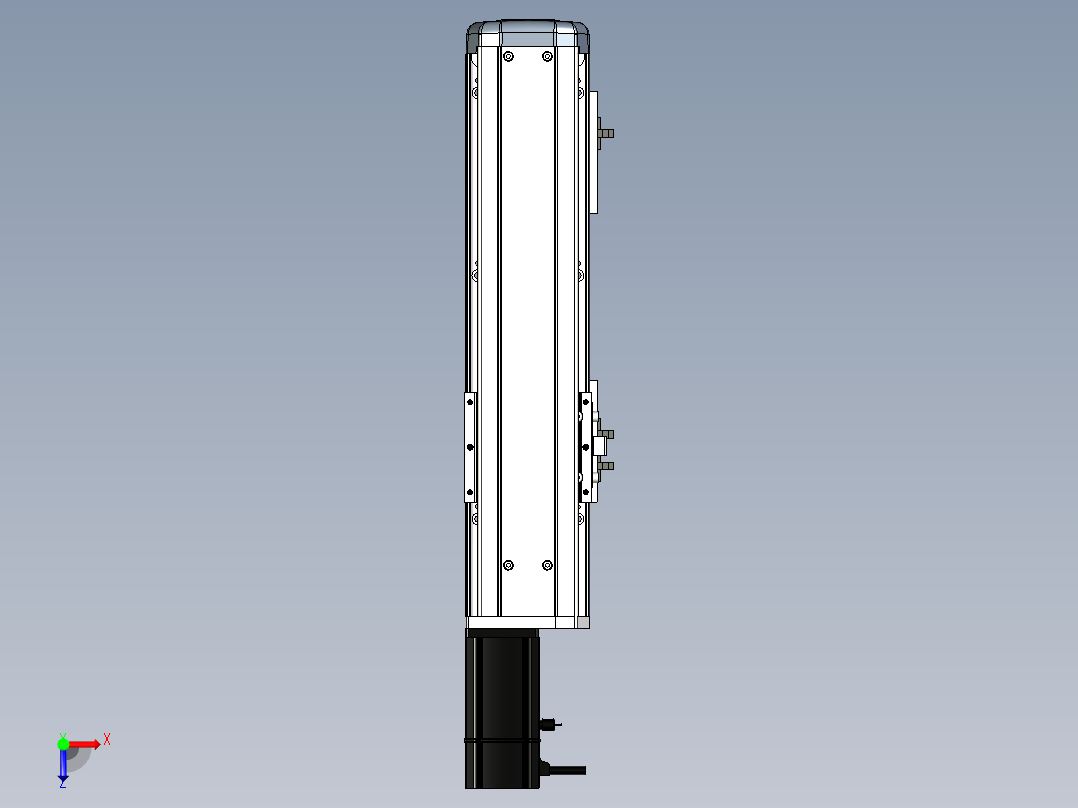 Toyo东佑达直线模组-ETH10-250-BC-200W+煞車俯视图