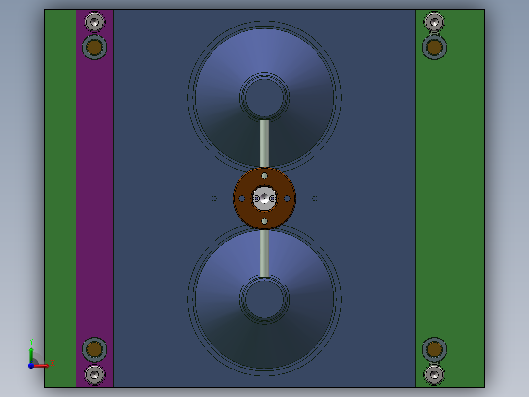 塑料漏斗模具设计（全部结清）前视图