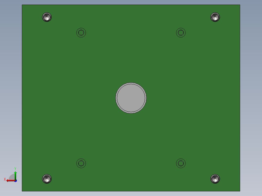 塑料漏斗模具设计（全部结清）后视图