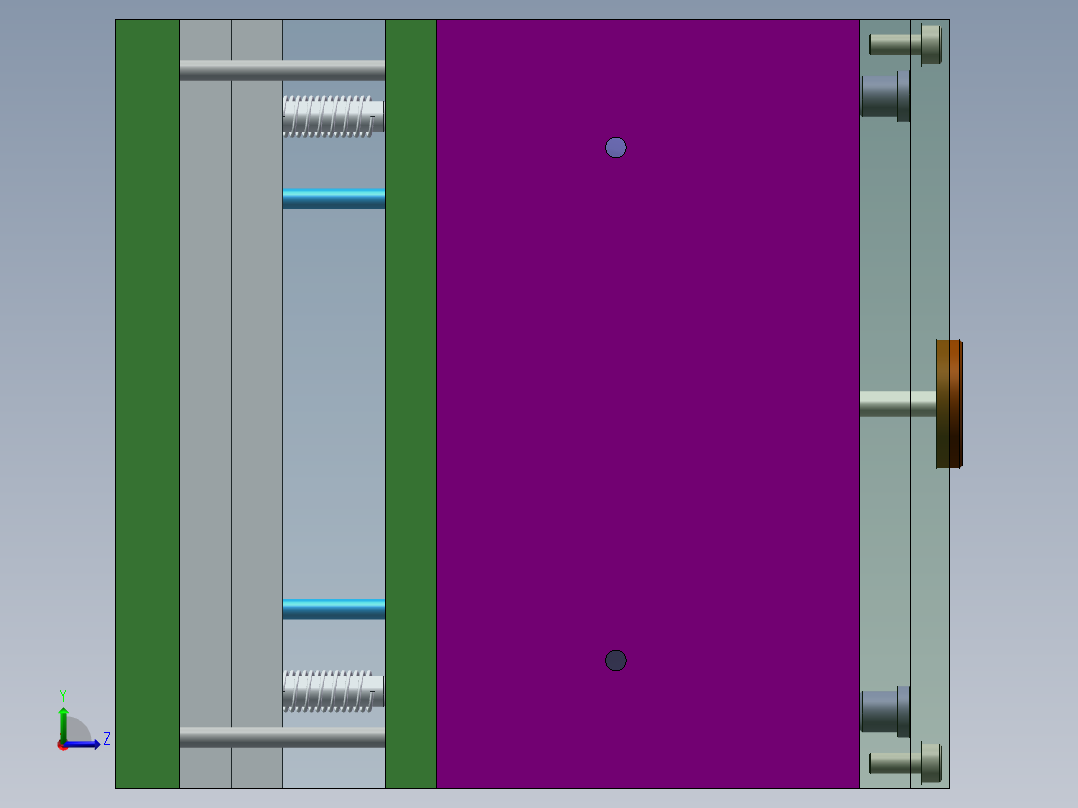 塑料漏斗模具设计（全部结清）左视图