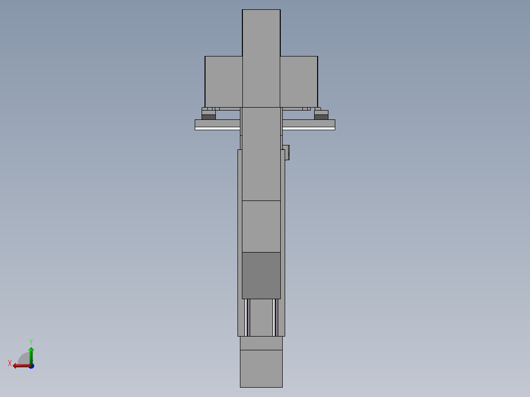 896龙门刨床后视图