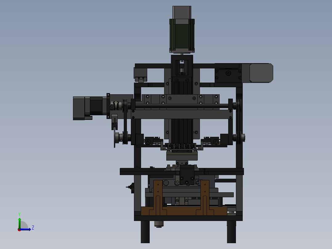 SMD线圈焊接机(STP)左视图
