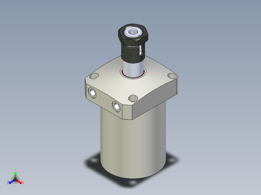 KOSMEKWHE4000-2AR多系列多零件图纸模型正等轴测缩略图