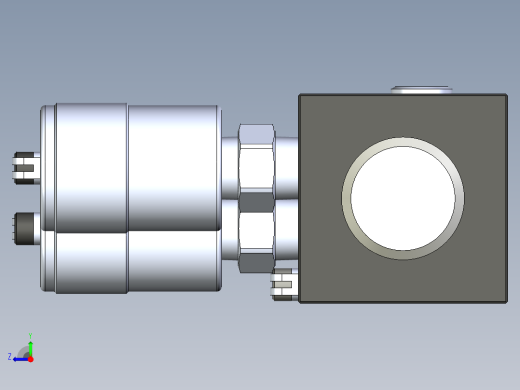 KOSMEKBEQ02□0-0GA多系列多零件图纸模型多系列多零件图纸模型右视缩略图