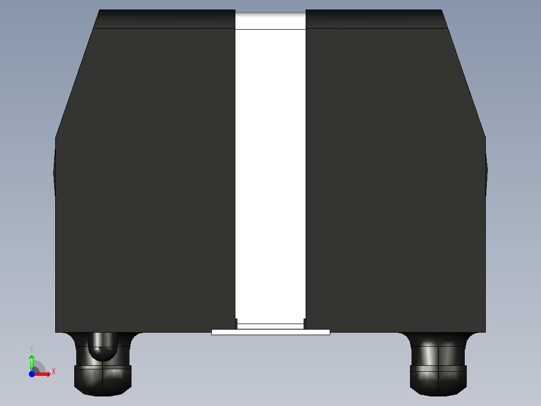 单电池支架SMT前视图
