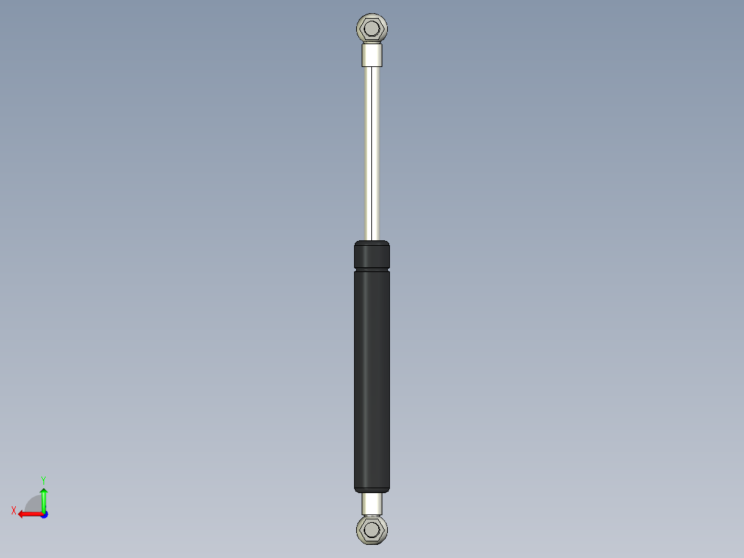 Q气压弹簧B310000043(8KG L260 和尚頭)后视图