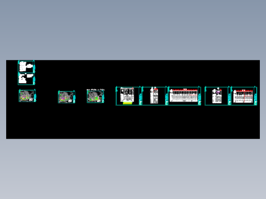 某地区高速公路监控中心电气总平面图