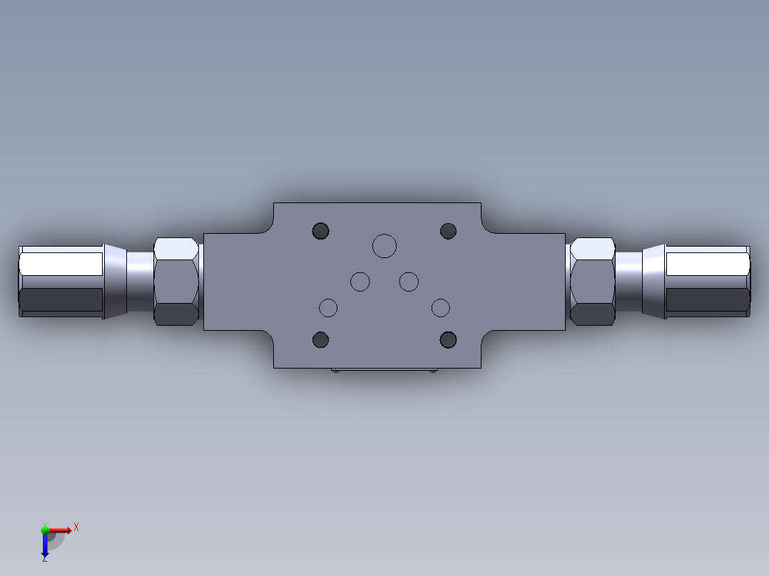 力士乐液压阀-Z2FS10-3-V俯视图