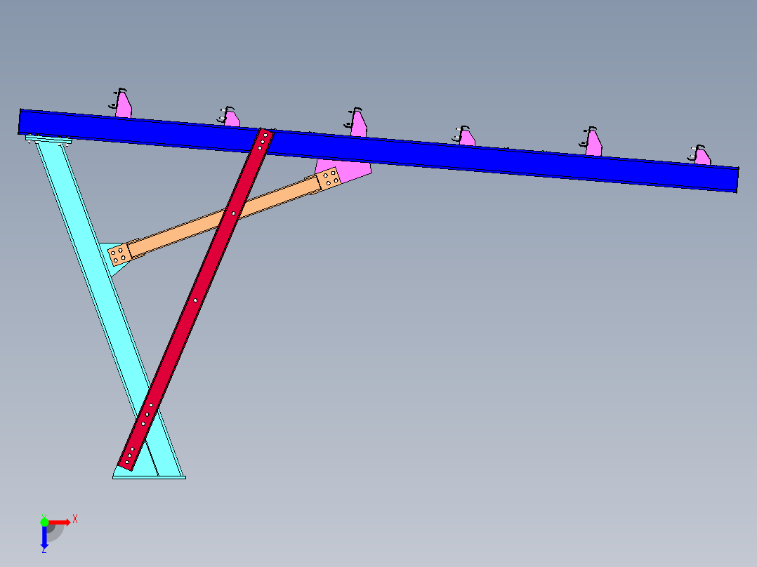 停车棚 停车楼 (6)俯视图