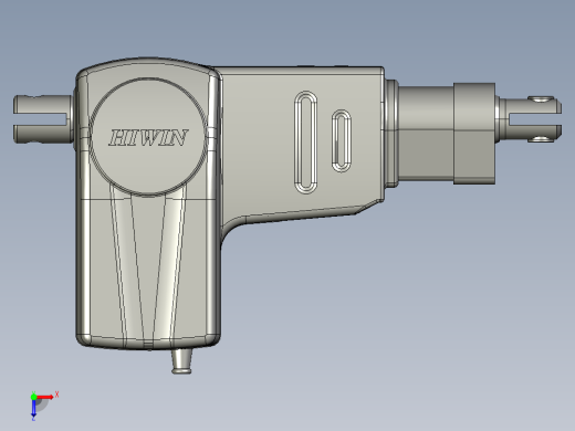 上银线性制动器LAN1_STEP俯视缩略图