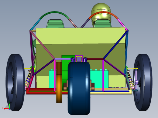 节目巡游倒三轮电动车花车后视缩略图