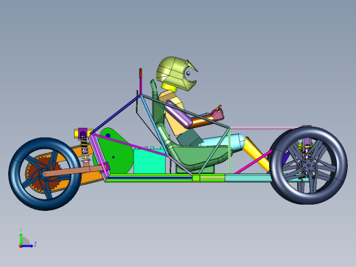 节目巡游倒三轮电动车花车左视缩略图