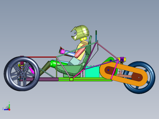 节目巡游倒三轮电动车花车右视缩略图
