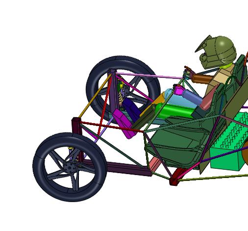 节目巡游倒三轮电动车花车