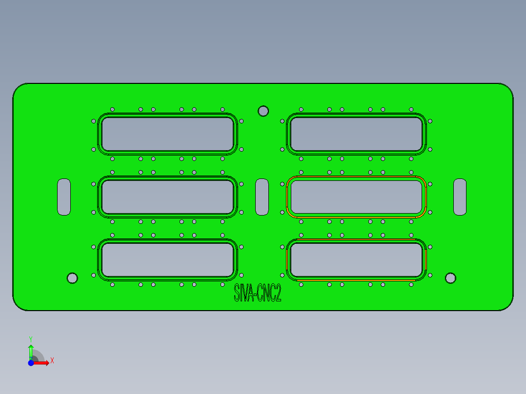 siva-aim-笔记本CNC工装夹具三维模型CNC2-GaiBan-0109前视图