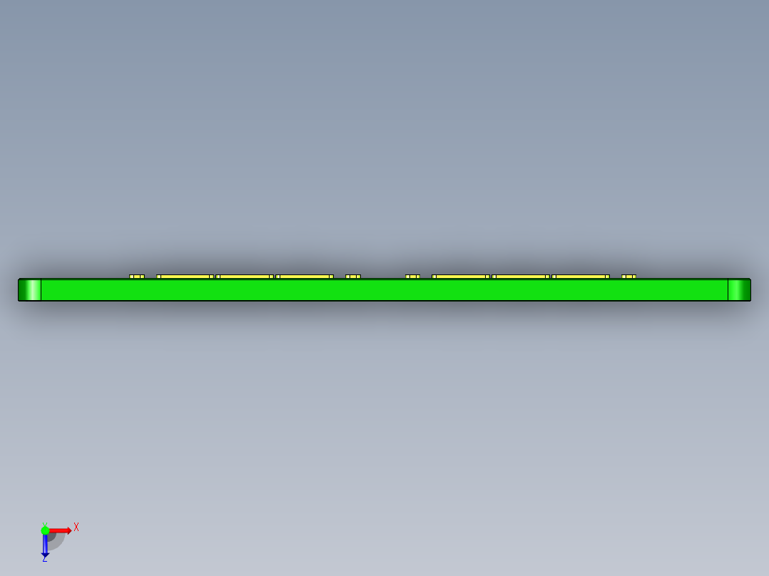 siva-aim-笔记本CNC工装夹具三维模型CNC2-GaiBan-0109俯视图