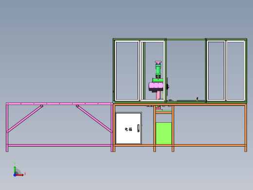 管材切割机sw18可编辑前视缩略图